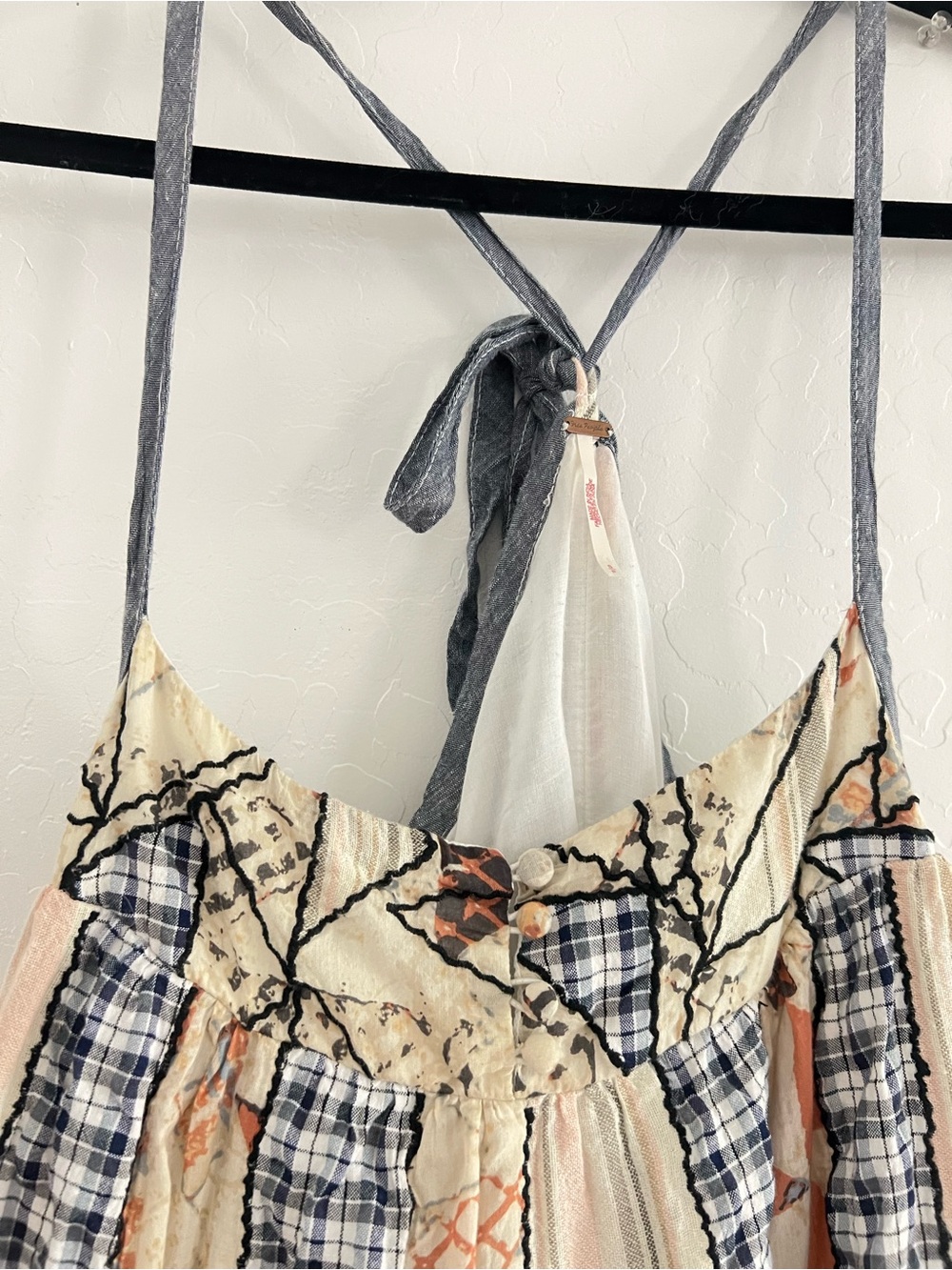 Rare Free People Margaret Maxi Patchwork Dress - Picture 9 of 15